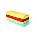 Menzerna 4-pack standard microfibre cloth set 320 GSM - yellow, green, red, blue