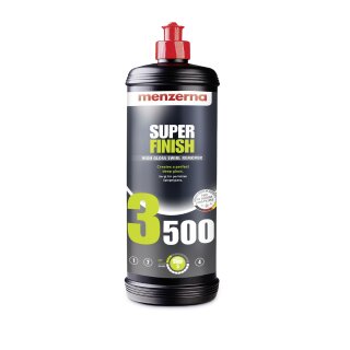 Super Finish 3500 Hochglanzpolitur 1L Vorher/Nachher