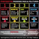 Medium Cut Foam Pad Premium  150mm  mittel