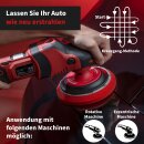 Heavy Cut Foam Pad Premium 150 mm rot