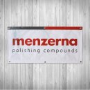 Menzerna Banner - verschiedene Farben Weiß