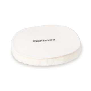 Premium Velcro Lammfell-Pad 150 mm weiß